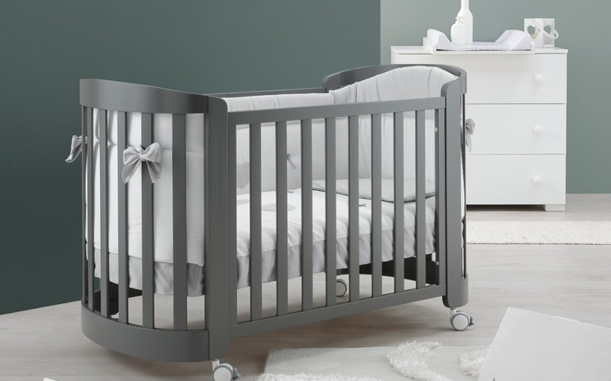 Колыбель - кроватка трансформер овальная Erbesi Sweet (Свит)