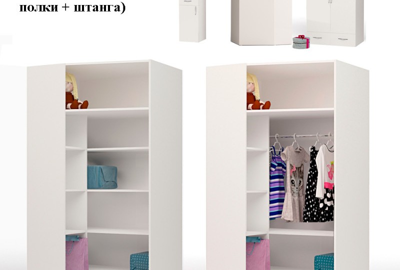 Шкаф угловой "Фея" Шкаф угловой "Фея"