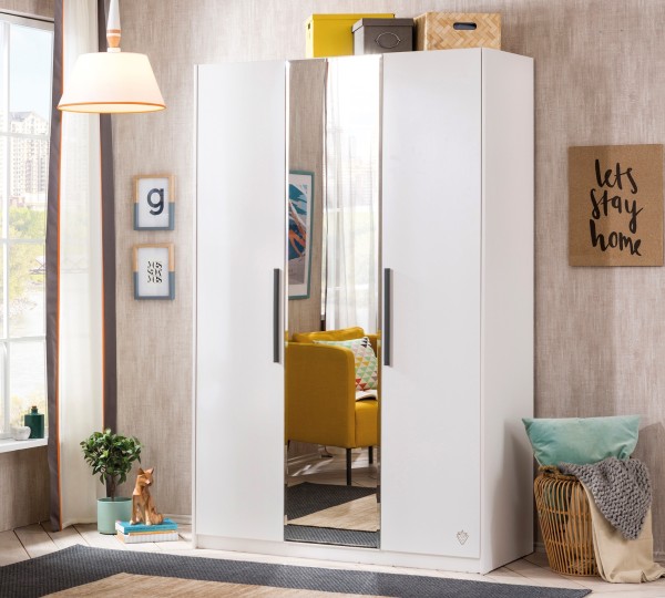 Шкаф трехдверный "White", W-1002