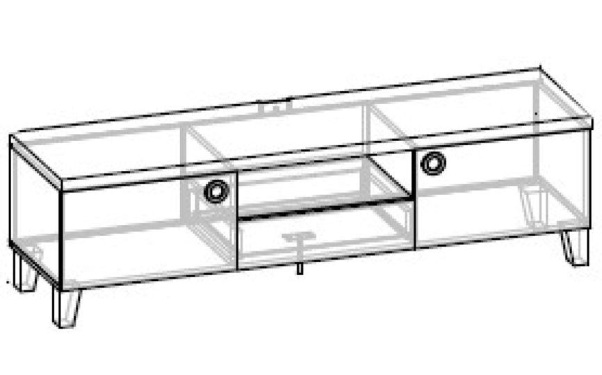 Тумба под ТВ Смарти Вайт Т1