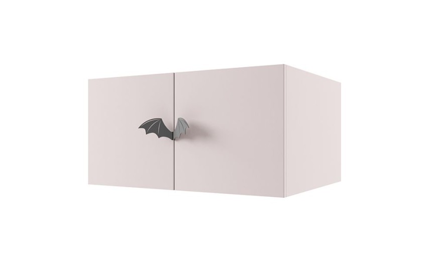 Антресоль 2-х дверная для платяного шкафа Мишель Галатея, глубина 60