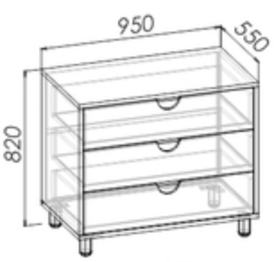 Комод Барни Беж Комод Барни Беж