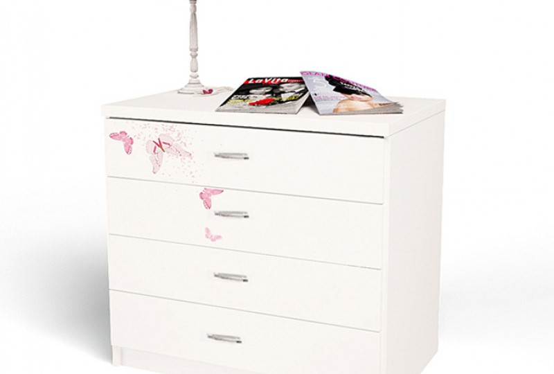 Комод "Фея" большой без/со стразами Swarovski