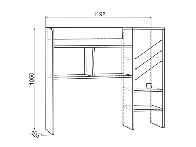 Надстройка для стола "Энерджи"