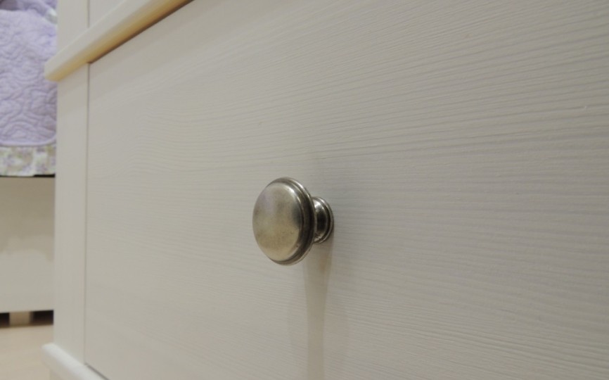 Белая комната для подростка "Бейли" из массива №2