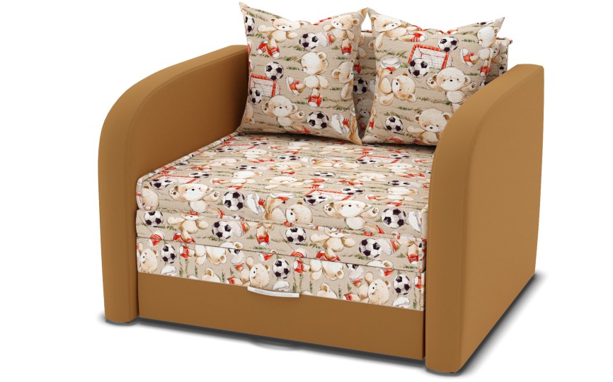 Диван Мультик Mishki бежевый 