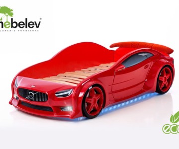 Кровать-машина объемная EVO "Вольво"