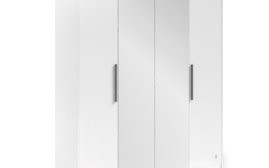 Шкаф четырехдверный White