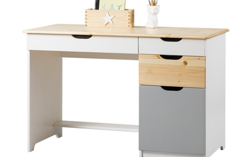 Стол письменный четыре ящика Тимберика Кидс №5