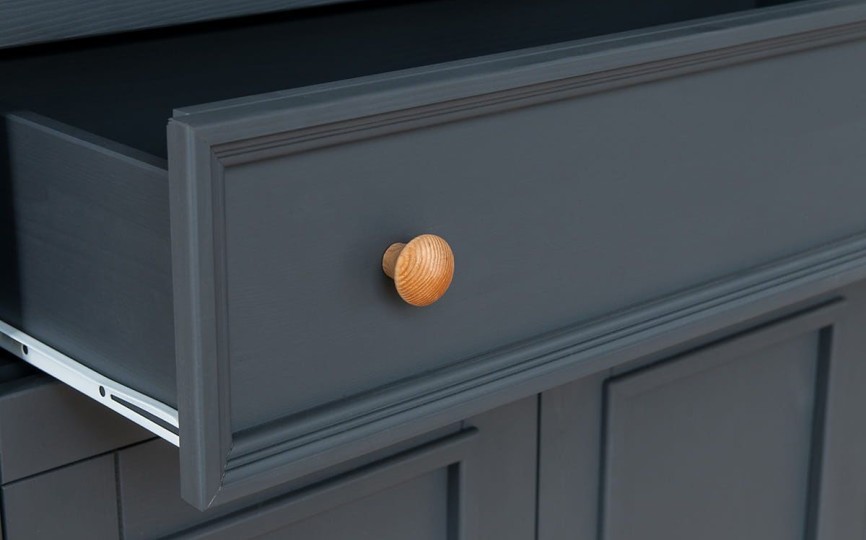 Шкаф для посуды Форест Графит