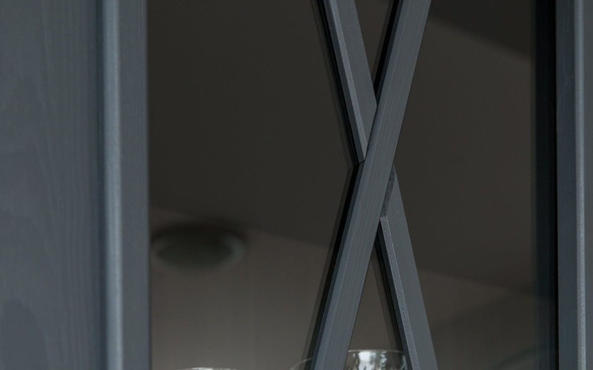 Шкаф для посуды Форест Графит