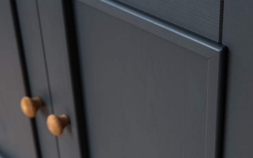 Шкаф для посуды Форест Графит