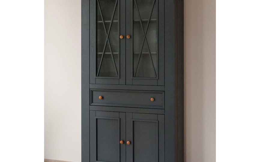 Шкаф для посуды Форест Графит