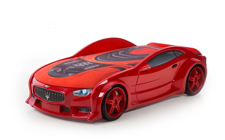 Кровать-машина объемная NEO "Мазерати" красная Кровать-машина объемная NEO "Мазерати" красная