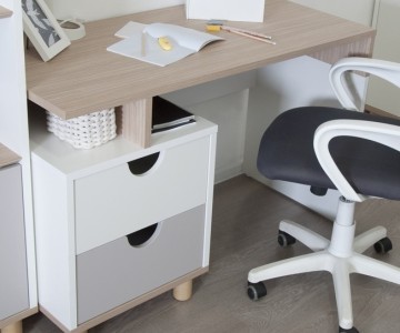 Стол трансформер Барни Беж (универсальный) 