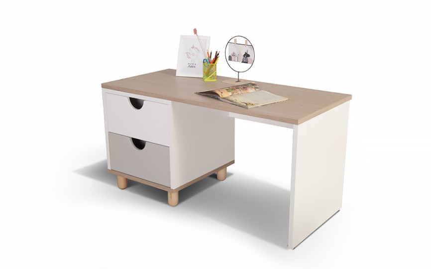 Стол трансформер Барни Беж (универсальный) 