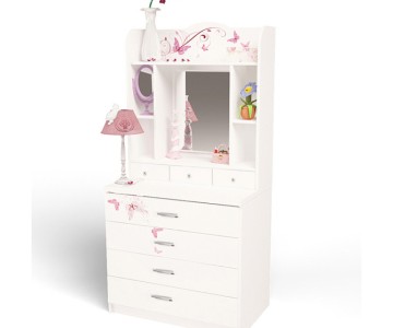 Надстройка на комод "Фея" без/со стразами Swarovski