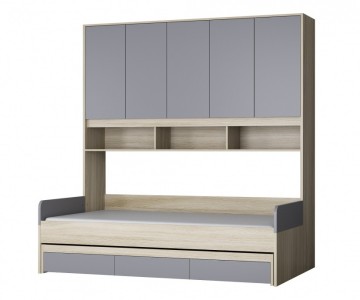 Кровать с антресолью Дельта Next 21.04 Кровать с антресолью Дельта Next 21.04
