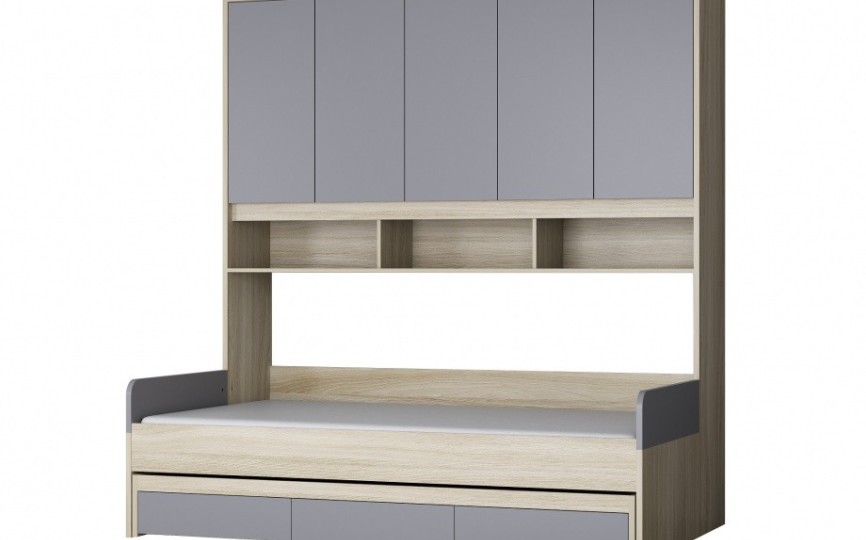 Кровать с антресолью Дельта Next 21.04