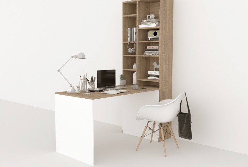 Стол-стеллаж Crisp №2 (без ящиков) Стол-стеллаж Crisp №2 (без ящиков)