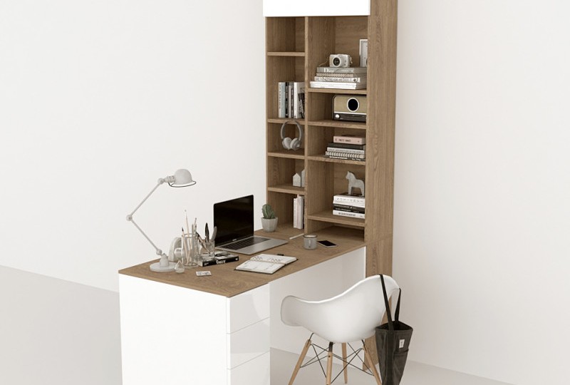 Стол-стеллаж Crisp №2 (без ящиков) Стол-стеллаж Crisp №2 (без ящиков)