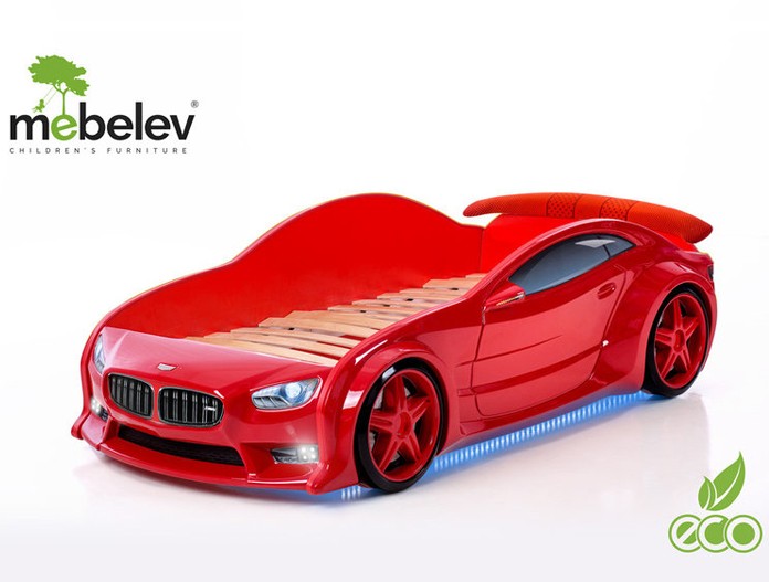 Кровать-машина объемная EVO "БМВ" Кровать-машина объемная EVO "БМВ"