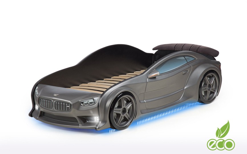 Кровать-машина объемная EVO "БМВ" Кровать-машина объемная EVO "БМВ"