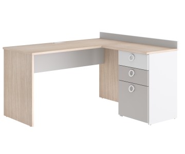 Стол прямой с угловым модулем Смарти Стол прямой с угловым модулем Смарти