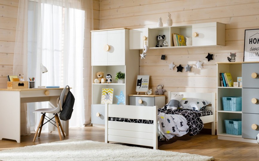 Стол письменный на сплошных опорах Тимберика Кидс №7