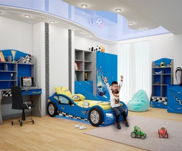 Детская комната "Formula" cиняя для мальчика