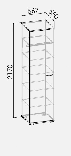 Шкаф-пенал Сплит ШП Шкаф-пенал Сплит ШП