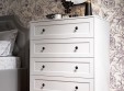 Комод Вильям ВМ-12 белый бриллиант/бланж