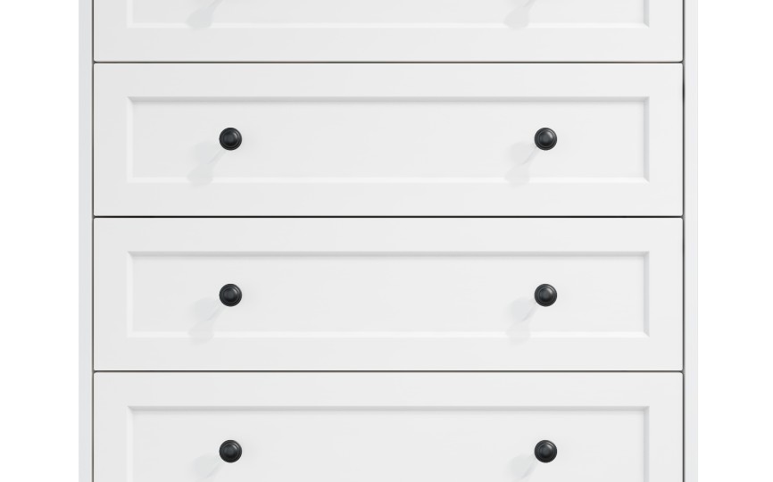 Комод Вильям ВМ-12 белый бриллиант/бланж