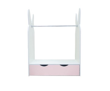 Вешалка Зайчик с ящиком ЛДСП