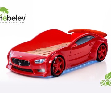 Кровать-машина объемная EVO "Мазерати"