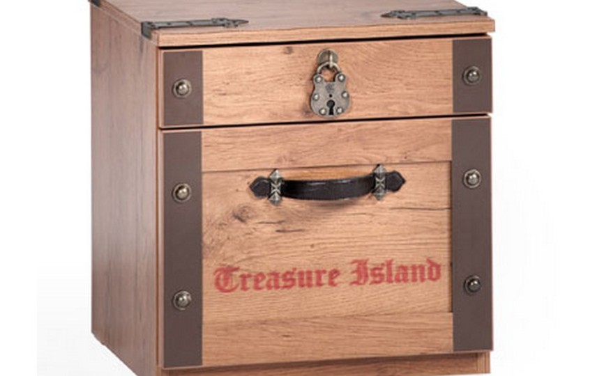 BLACK PIRATE KS-1601 Прикроватная тумба