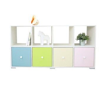 Стеллаж "8 клеток" МДФ софт"