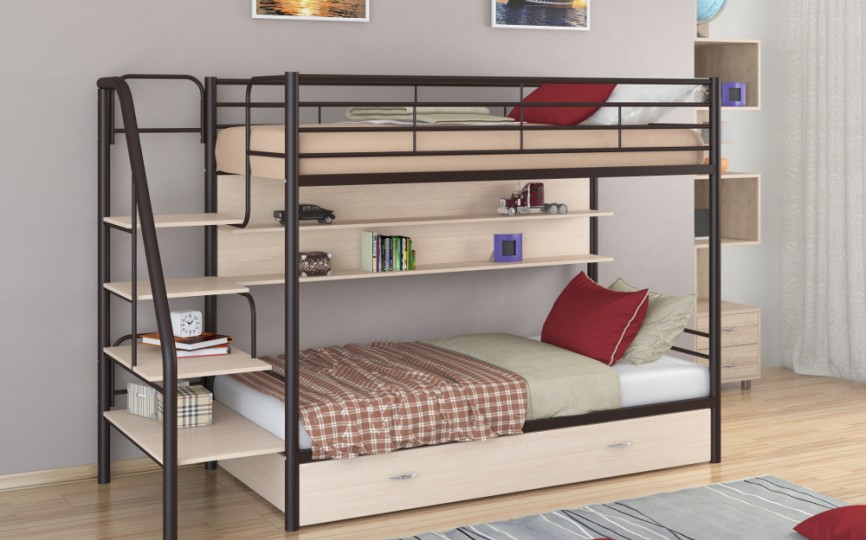 Двухъярусная кровать Толедо-ПЯ