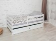 Кровать софа массив березы, цвет белый, ЭКО