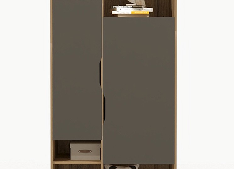 Шкаф 2х дверный высокий из серии Домик 