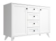 Комод Вильям комбинированный ВМ-13 белый бриллиант/бланж