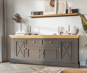 Комод Форест Графит, 4 двери