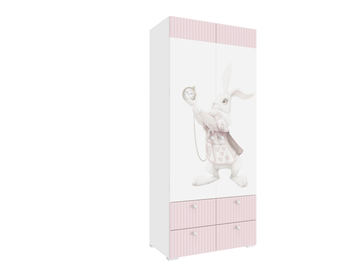 Шкаф двухдверный Алиса платяной