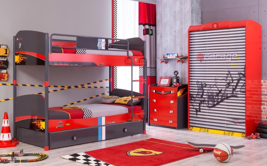 Комната для 2х мальчиков "CHAMPION RACER" №1