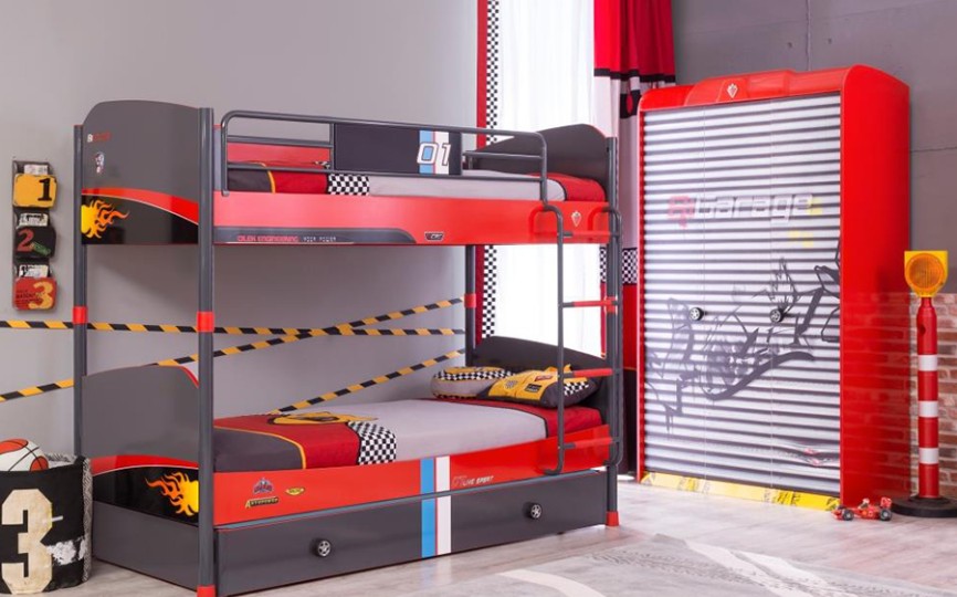 Комната для 2х мальчиков "CHAMPION RACER" №1