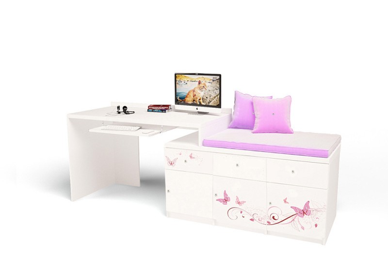 Модуль со столом "Фея" без/со стразами Swarovski