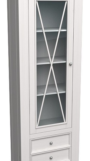 Шкаф "Форест" узкий 1 дверь 2 ящика