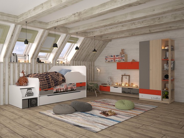 Шкаф "Гео Лондон" 92H020*