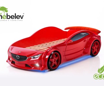 Кровать-машина объемная EVO "Мазда"
