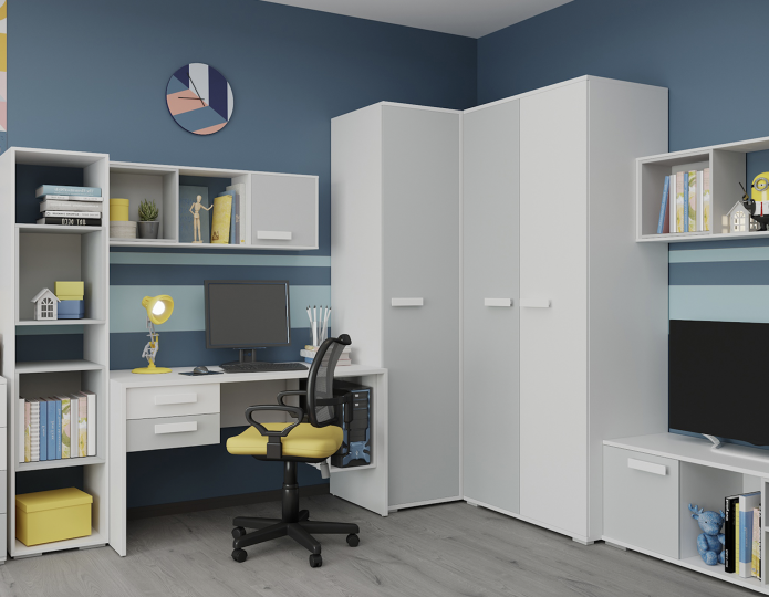 Шкаф угловой левый Моно ШУ